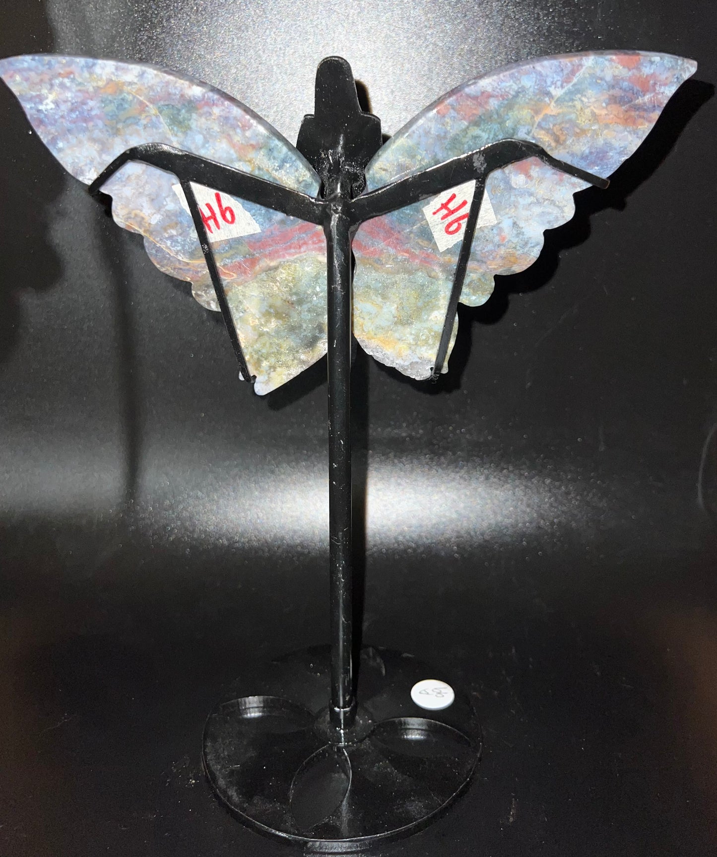 Colorful Ocean Jasper Fairy Wings