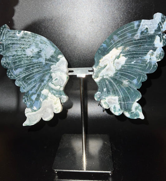 Moss Agate Wings